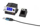i-CON1 V electronically temperature-controlled universal soldering-desoldering station, antistatic with CHIP TOOL VARIO de-soldering tweezers