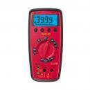 3,4 digit True RMS digital multimeter with temperature and backlight for contractors and field service technicians