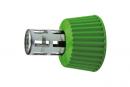 Žalias 102 serijos i-TIP litavimo antgalių prispaudiklis, skirtas pažymėti antgalius, su kuriais lituojama naudojant bešvinį lydmetalį