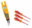 T6-1000 electrical tester with non contact voltage measurement and 3 insulated screwdrivers