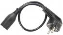 Ilgiklių tikrinimo kabelis–adapteris  IEC 60320 C6 (Shuko) kištukas / IEC 60320 C13 lizdas testeriams PAT-800, PAT-805 ir PAT-806