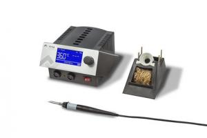 i-CON2 V C electronically temperature-controlled soldering station with interface, antistatic with one i-Tool soldering iron 