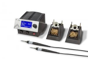 i-CON2 V electronically temperature-controlled soldering station, antistatic with two i-Tool soldering irons 