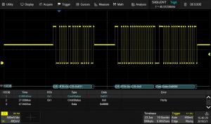 MIL-STD-1553B serial triggering and decoding, software license for SDS2000X plus series oscilloscope 