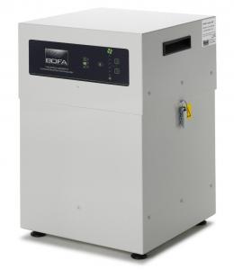 350m³/h centralizuota litavimo dūmų ištraukimo ir filtravimo sistema V600, su 24V Stop/start ir "laikas keisti filtrą" moduliu 