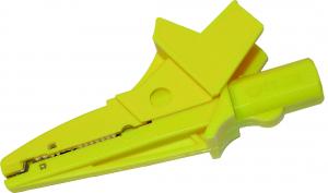 "Crocodile" clip K02; yellow 