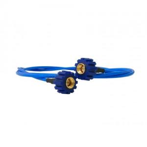 SMA-cable 1m with tightening nuts for easy installation (male/male) 