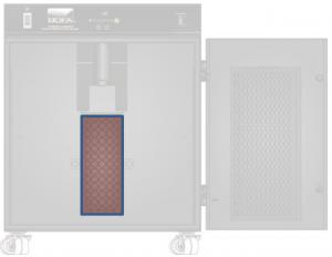 DustPRO 100/Universal (D0542A, D0844A) HEPA filter 