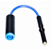 Voltage adapter M4/M6 blue 