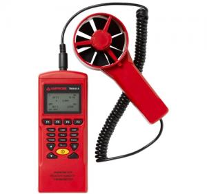 Anemometer with temperature and RH function 