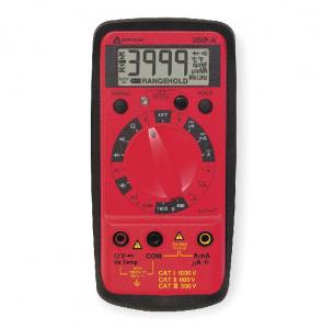 3,4 digit compact, full-featured digital multimeter for plant maintenance, HVAC, electrical and electronic applications 