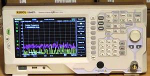 9 kHz to 7.5 GHz  spectrum analyzer 