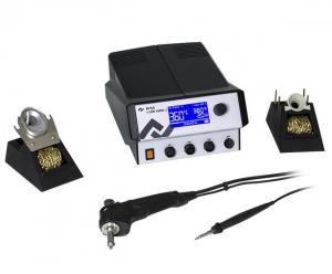 i-CON VARIO 2, 2-channel (de)soldering station with interface and i-Tool soldering iron and desoldering iron X-Tool Vario 