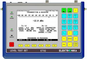 100 Hz to 6 MHz selective/wideband Level Meter & Generator with Spectrum Analyser 