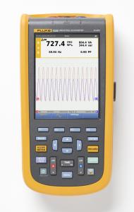 40 MHz, 2 kanalų pramoninis delninis osciloskopas ScopeMeter® su galios analizatoriumi ir sąsajų veikimo patikros funkcija, ES versija 