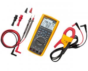 4.5 digit True RMS Logging Multimeter with TrendCapture and AC Current Clamp (400 A) Industrial Service Kit 