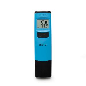 TDS ištirpusių kietųjų medžiagų koncentracijos vandenyje iki 10.00 ppt (g/L) testeris su HI 73302 davikliu, DiST® 2 