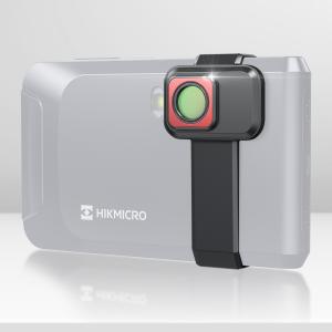 Mikroskopinis infraraudonųjų spindulių objektyvas termovizoriams Pocket, 0.12x, darbinis atstumas 30 mm, taško dydis 100 µm, temperatūrai nuo -20 iki 150℃, ±3℃/±3% 