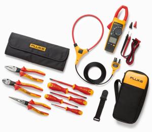 1000A True-rms AC/DC Wireless Clamp Meter with iFlex® and Insulated Hand Tools Starter Kit (5 insulated screwdrivers and 3 insulated pliers) 