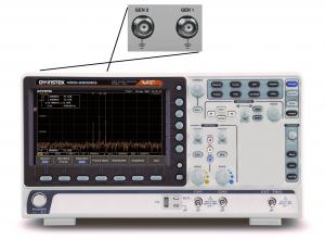 200MHz, 2-channel, Digital Storage Oscilloscope, 500MHz spectrum analyzer and dual channel 25MHz AFG generator 