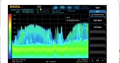 RSA5000 serijos spektro analizatorių tikralaikės (Real-time) analizės juostos praplėtimo iki 40 MHz parinktis 