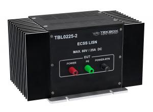 2 µH 25 A tinklo impedanso stabilizavimo grandinė LISN, iki 60V DC, 10 Hz - 200 MHz, ECSS-E-ST-20-07C Rev 1 kosminių laivų ir palydovų EMS matavimams 