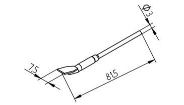 Pora bešvinių, 7,5mm, ilgaamžių ERSADUR išlitavimo antgalių SOIC12 ir SOT23 komponentams 