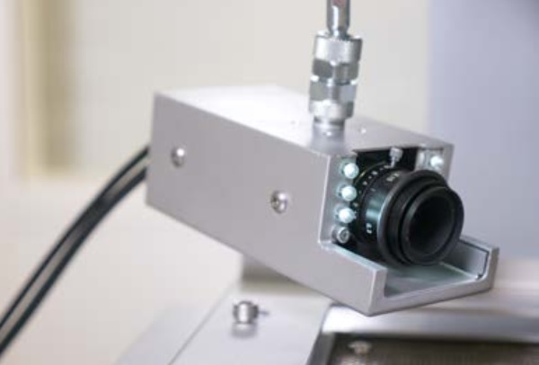 Šoninio vaizdo kamera RPC (iš)litavimo su HR 500 ir HR 550 proceso stebėjimui 