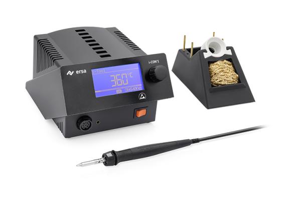 i-CON 1 C MK2 electronically temperature-controlled soldering station, antistatic with i-Tool MK2 soldering iron and interface 