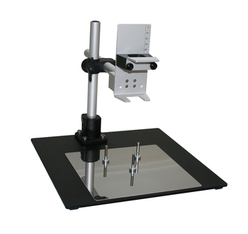 Hybrid Rework Tool Stand with metal working surface and three magnetic supporting pins complete 