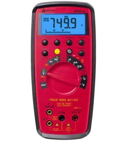 4 digit Professional TRMS multimeter with optical PC interface 