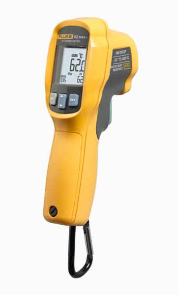 Dual laser infrared thermometer, 12:1 spot 
