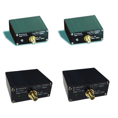 amplifier set 1 TBWA2/20dB, 1 TBWA2/40dB, 1 TBDA1/14, 1 TBDA1/28 