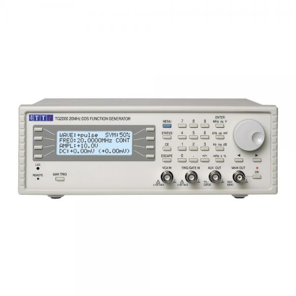 20MHz DDS Function Generator, RS232/USB 