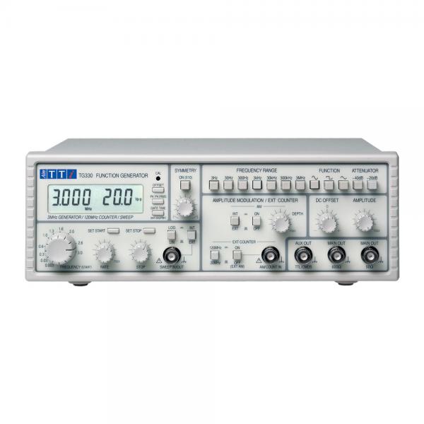 3MHz Sweep/Function Generator with LCD, Counter, AM and High Waveform Quality 