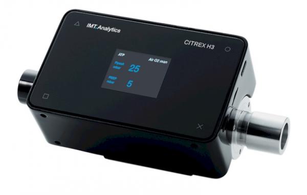Citrex H3 ekonominės klasės plaučių ventiliacijos aparatų analizatorius 