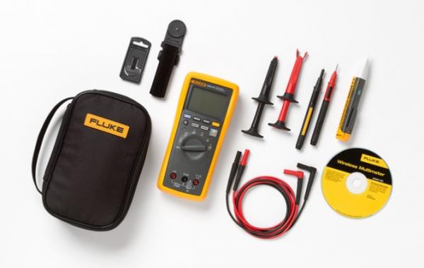 3.6 digit Fluke Connect Wireless Digital Multimeter and Non-Contact voltage detector electricians Combo Kit 