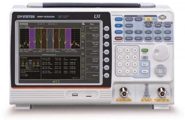 9kHz - 3GHz RD spektro analizatorius su pirminiu stiprintuvu, spektrogramų ir topogramų atvaizdavimu ir laikiniu skenavimu 