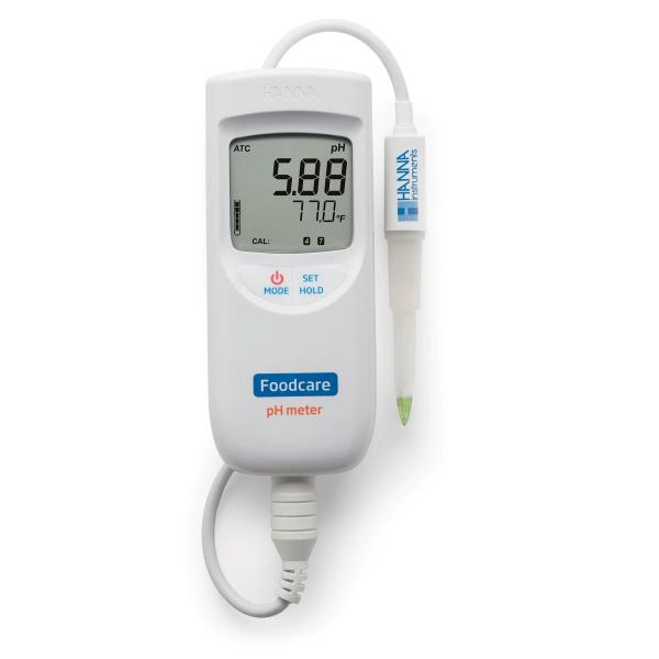Portable Food and Dairy pH Meter 