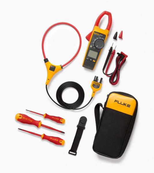 1000A True-rms AC/DC Wireless Clamp Meter with iFlex® and 3 insulated screwdrivers 