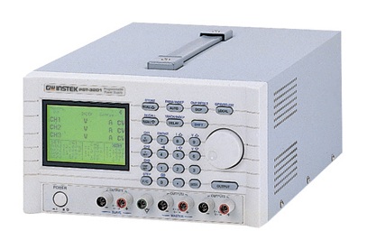 Trijų kanalų 96W programuojamas DC maitinimo šaltinis 32V, 1A x 3 su RS-232C sąsaja 