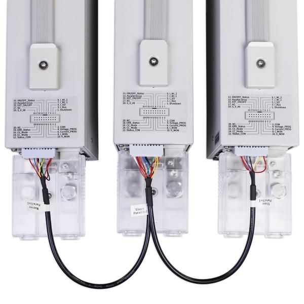 Lygiagrečiai sujungtų SPS5000X serijos maitinimo šaltinių valdymo kabelis 