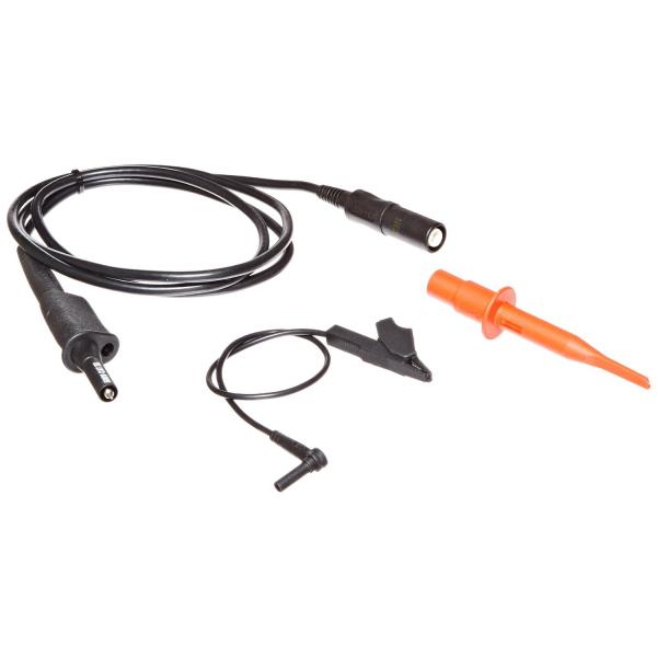Voltage Probe, 10:1, with safety-designed shrouded 4mm testpin 