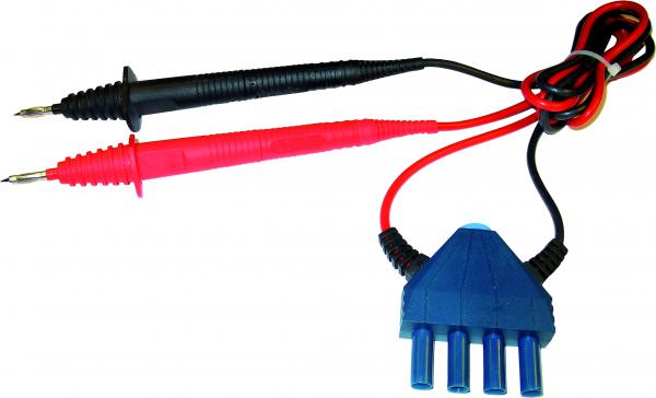 2,5kV matavimo kabelis su keturių elektrodų kištuku izoliacijos varžos matuokliui MIC-2500 