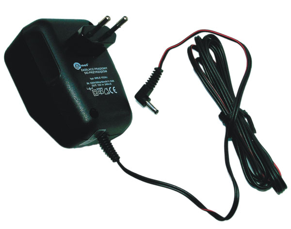 Power supply adaptor Z1, pin, 3,5mm 