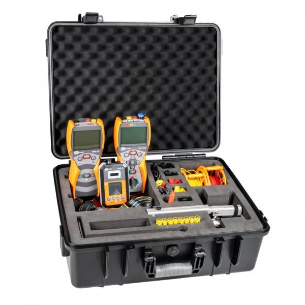 WME-8 set for installation and grounding measurements in photovoltaic systems 
