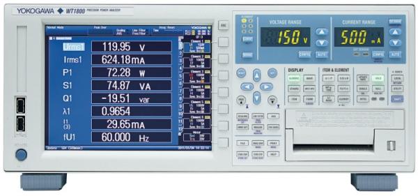 Power analyzer 1…6 ch., DC 0.1 Hz...1 MHz, 16bit, 2MS/sec, accuracy 0,1% 